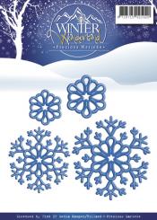 Stanzschablone - Precious Marieke - Winter Wonderland - Schneeflocke 