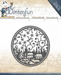 Stanzschablone - Precious Marieke - Winterfun - Ornament 