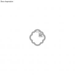 Stanzschablone Text Deutsch Set: Tag "Für:Von:" 