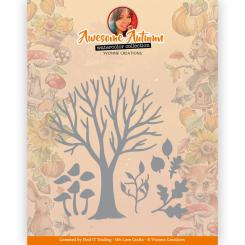 Stanzschablone - Yvonne Creations - Awesome Autumn - Herbst Baum 