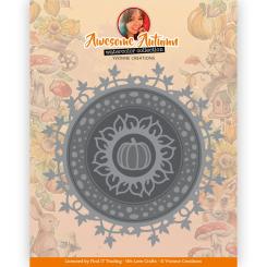 Stanzschablone - Yvonne Creations - Awesome Autumn - Herbstkreis 