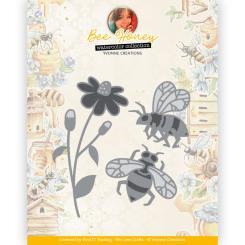 Stanzschablone - Yvonne Creations - Bee Honey - Bienen 