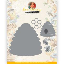 Stanzschablone - Yvonne Creations - Bee Honey - Bienenstock 