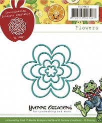 Stanzschablone - Yvonne Creations - Blumen 
