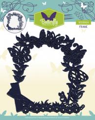 Stanzschablone - Yvonne Creations - Butterfly  - Schmetterlings Rahmen 