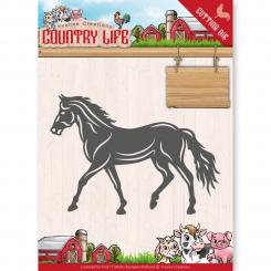 Stanzschablone - Yvonne Creations - Country Life - Pferd 
