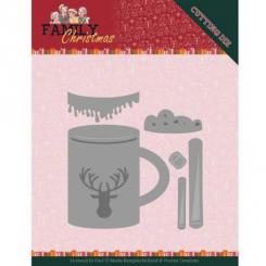 Stanzschablone - Yvonne Creations - Family Christmas - Heißer Drink 