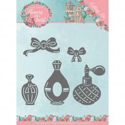 Stanzschablone - Yvonne Creations - Flowers with a Twist - Parfüme 