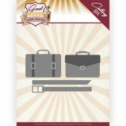 Stanzschablone - Yvonne Creations - Good old day's - Koffer 