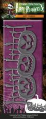Stanzschablone - Yvonne Creations - Happy Halloween - Happy Pumpkins 