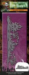 Stanzschablone - Yvonne Creations - Happy Halloween - Landscape 