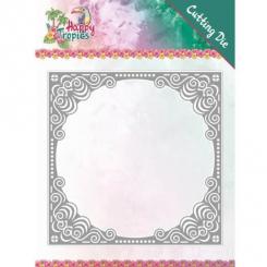 Stanzschablone - Yvonne Creations - Happy Tropics - Tropical Rahmen 