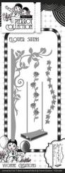 Stanzschablone - Yvonne Creations - Pretty Pierrot - Blumen Schaukel 