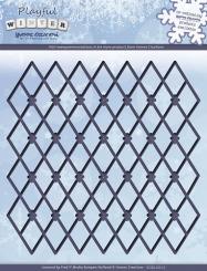 Stanzschablone - Yvonne Creations - Spielerisches Winter - Sprossenrahmen 