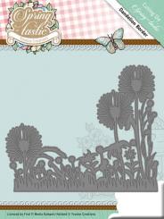Stanzschablone - Yvonne Creations - Spring-tastic - Dandelion Border 