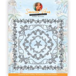 Stanzschablone - Yvonne Creations - Summer Vibes - Sommerrahmen 