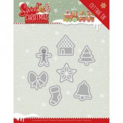 Stanzschablone - Yvonne Creations - Sweet Christmas - Kekse 