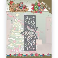 Stanzschablone - Yvonne Creations - The Heart of Christmas - Funkelnde Sternen Borde 