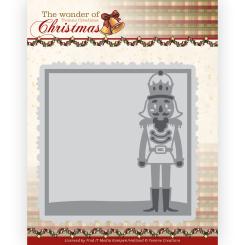 Stanzschablone - Yvonne Creations - The Wonder of Christmas - Nussknacker Rahmen 