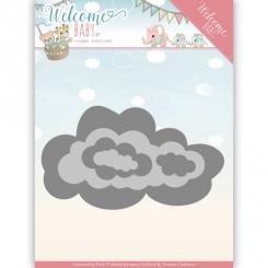 Stanzschablone - Yvonne Creations - Welcome Baby - Wolken 