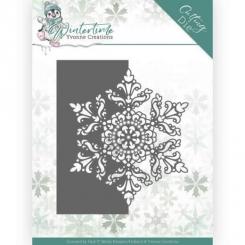Stanzschablone - Yvonne Creations - Winter Time - Schneeflocken Borde 