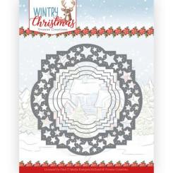 Stanzschablone - Yvonne Creations - Wintry Christmas - Sternen Rahmen 