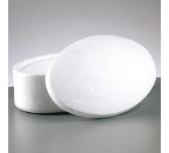 Styropor Dosen / Schachteln teilbar Oval 19x12,4x9,5cm Oval 19x12,4x9,5cm