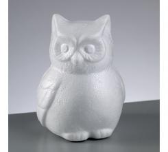 Styropor Eule 13cm 