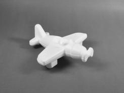 Styropor Flugzeug 16x15cm 