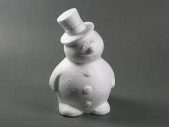 Styropor Schneemann 16,5x11cm 