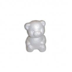 Styropor Süsser kleiner Teddy 90x55mm 
