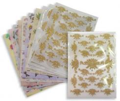 TBZ 10x A4 Transparentpapier geprägt Set Nr.03 