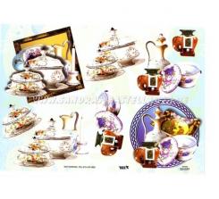 TBZ 3D Bogen geprägt - Asia 