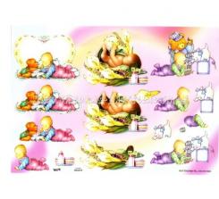 TBZ 3D Bogen geprägt - Baby 