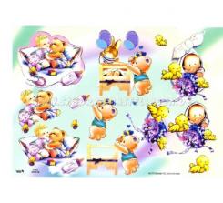 TBZ 3D Bogen geprägt - Baby 