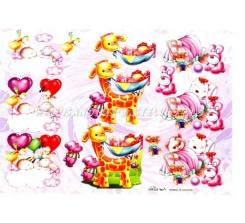 TBZ 3D Bogen geprägt - Baby 