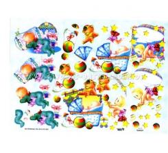 TBZ 3D Bogen geprägt - Baby 