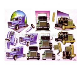 TBZ 3D Bogen geprägt - LKW 