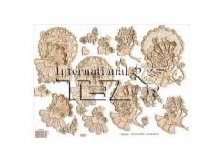 TBZ 3D Etappen Bogen Perlmutt geprägt Anlässe 