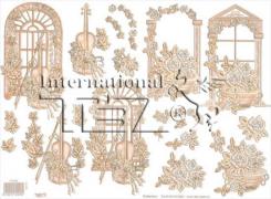 TBZ 3D Etappen Bogen Perlmutt geprägt Anlässe 