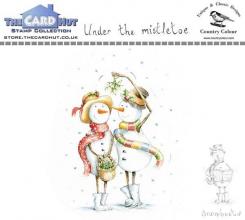 The Card Hut Clearstempel A6 - Snowboots: Under the Mistletoe 