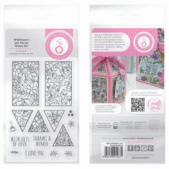Tonic Studios Clear Stempel-Set 15tlg. - für Wildflowers & Florals Box  