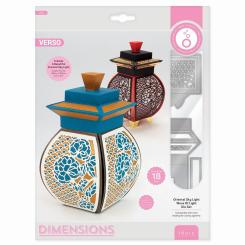 Tonic Studios Dimensions Stanzschablone 18tlg. - Oriental Laterne Wave of Light 