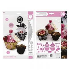 Tonic Studios Dimensions Stanzschablone 30tlg. - Cupcakes 