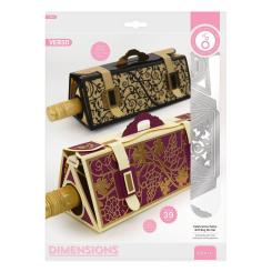 Tonic Studios Dimensions Stanzschablone 39tlg. - Weinflaschen Geschenkbox 