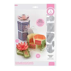 Tonic Studios Dimensions Stanzschablone 40tlg. - Fabulous Flower Tiered 