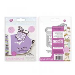 Tonic Studios Dimensions Stanzschablone 6tlg. - Rose Memory Book Pocket Slider 