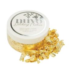 Tonic Studios Nuvo gilding flakes - Design-Metall Blattgold 200ml Radiant Gold Radiant Gold