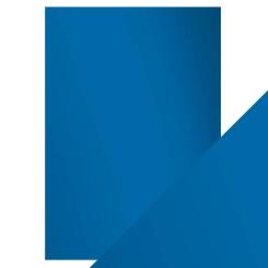 Tonic Studios Satin-Spiegelkarton DIN A4  250g/m²  - 5 Bögen Blau Obsidian Blau Obsidian