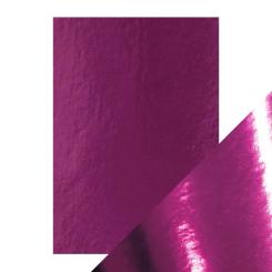 Tonic Studios Spiegelkarton DIN A4  250g/m²  - 5 Bögen Midnight Pflaume Midnight Pflaume